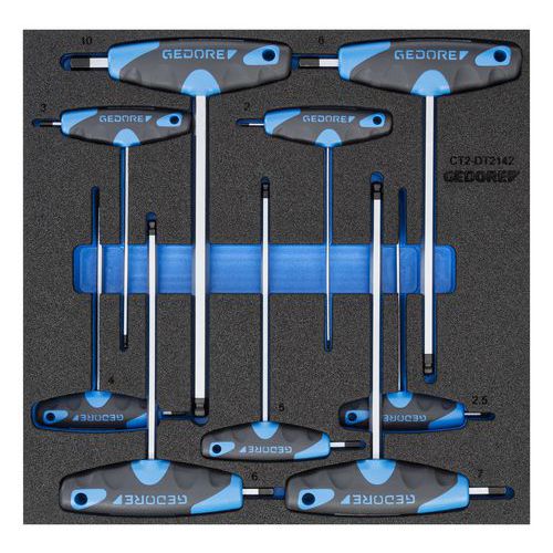 Stiftsleutelset in 2/3 Check-Tool-Module 1500CT2-DT2142 - Gedore Stiftsleutelset in 2/3 Check-Tool-Module 1500CT2-DT2142 - Gedore