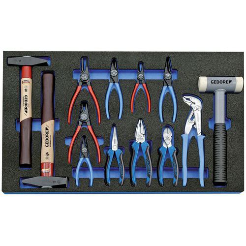 Jeu outils en module 3/3 13 pièces 2005CT4-8000 - Gedore Jeu outils en module 3/3 13 pièces 2005CT4-8000 - Gedore