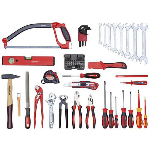 Composition d'outils universels Base 72 pièces R21000072 - GedoreRed Composition d'outils universels Base 72 pièces R21000072 - GedoreRed