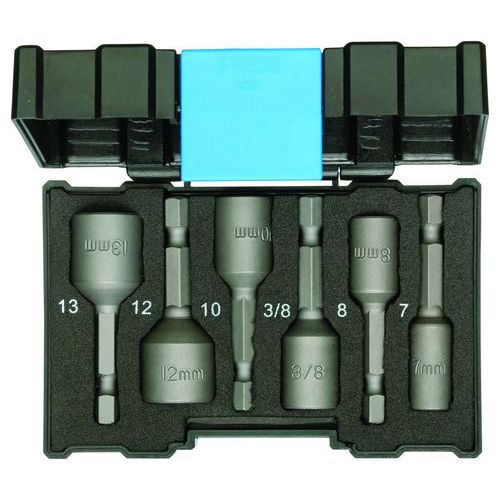 Coffret douilles de vissage 6 pièces 666-006 - Gedore Coffret douilles de vissage 6 pièces 666-006 - Gedore