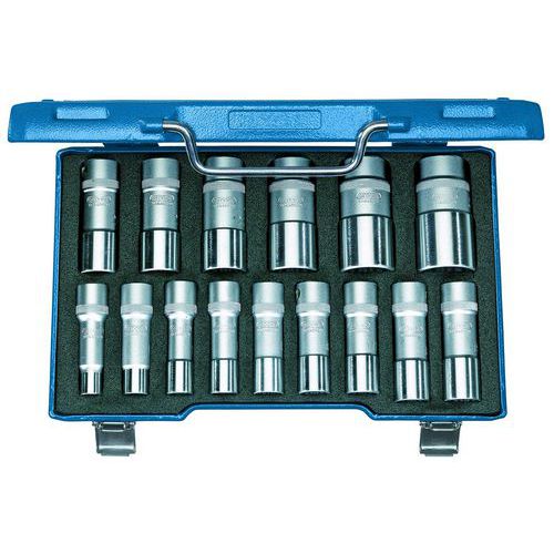 Jeu douilles 1/2 15 pièces UD 10-32mm Ø19 L-015 - Gedore Jeu douilles 1/2 15 pièces UD 10-32mm Ø19 L-015 - Gedore