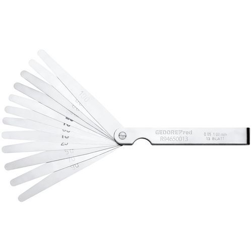 Voelermaatset 5-100/100 13-delig R94650013 - GedoreRed Voelermaatset 5-100/100 13-delig R94650013 - GedoreRed