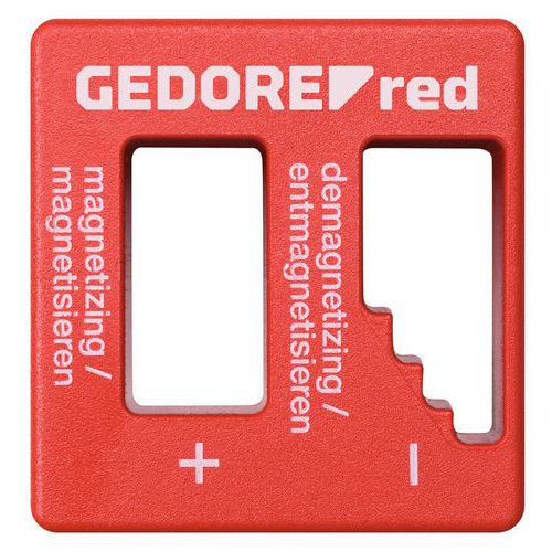 Demagnetiseerblok voor gereedschap 52x50x29mm R38990000 - GedoreRed Demagnetiseerblok voor gereedschap 52x50x29mm R38990000 - GedoreRed