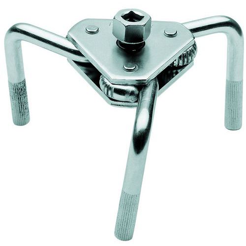 Pince pour filtre à huile 3 bras 60-120mm 1,75 - Gedore Pince pour filtre à huile 3 bras 60-120mm 1,75 - Gedore