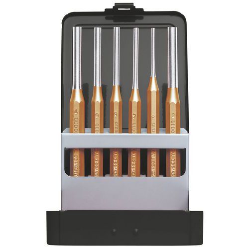 Jeu chasse-goupilles 6 pièces R90200006 - GedoreRed