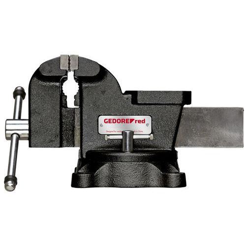 Bankschroef met draaiplateau 150mm R93800150 - GedoreRed Bankschroef met draaiplateau 150mm R93800150 - GedoreRed