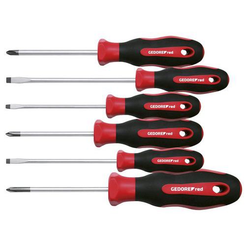 Schroevendraaierset PH 6 delig R38002006 - GedoreRed Schroevendraaierset PH 6 delig R38002006 - GedoreRed