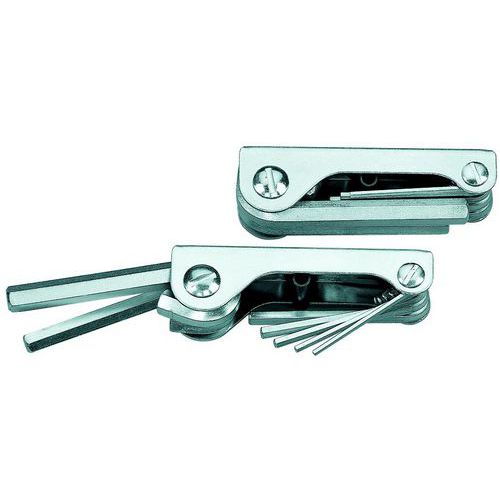 Stiftsleutelset tbv binnenzeskantschroeven 9 inch SCL42-90A - Gedore Stiftsleutelset tbv binnenzeskantschroeven 9 inch SCL42-90A - Gedore