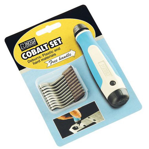 Afbraamset met kobalt snijkanten Afbraamset met kobalt snijkanten