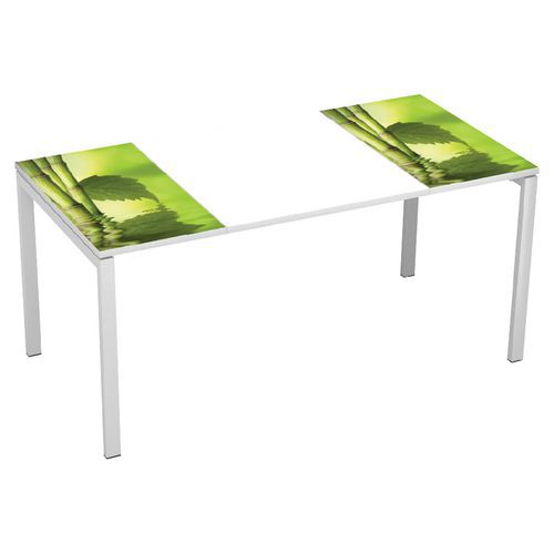 Recht bureau Easy Office breedte 160 cm - Manutan Expert