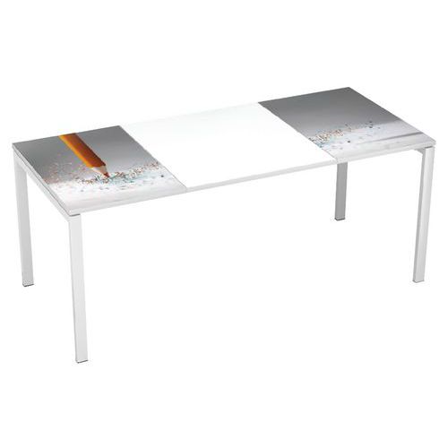 Bureau droit Easy Office Largeur 180 cm - Manutan Expert