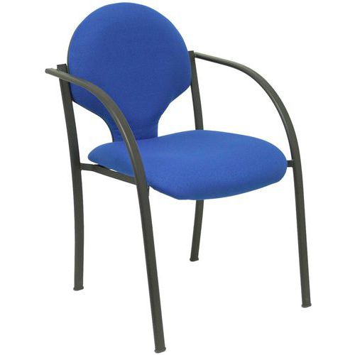 Chaise de réunion Hellin avec accoudoirs fixes - Piqueras y crespo Chaise de réunion Hellin avec accoudoirs fixes - Piqueras y crespo