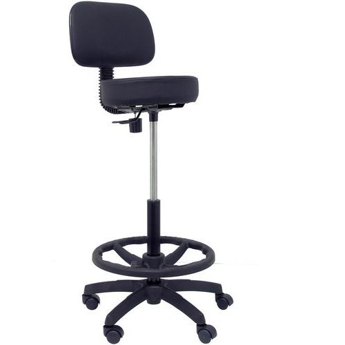 Tabouret Llanos similicuir sans accoudoirs - Piqueras y crespo Tabouret Llanos similicuir sans accoudoirs - Piqueras y crespo