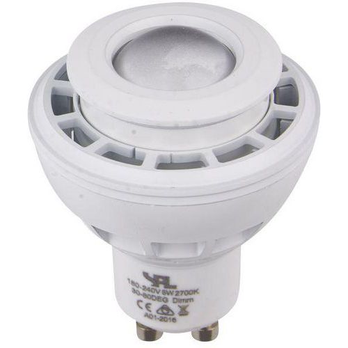Ampoule MR16 GU10 LED avec faisceau réglable COB 5W - SPL Ampoule MR16 GU10 LED avec faisceau réglable COB 5W - SPL