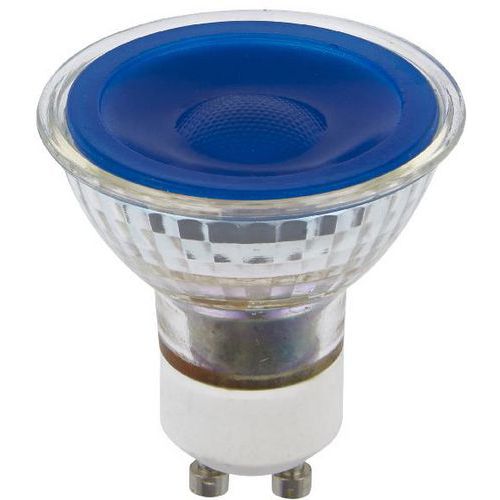 Ledspot GU10 MR16 Van Gekleurd Glas 5W - Spl