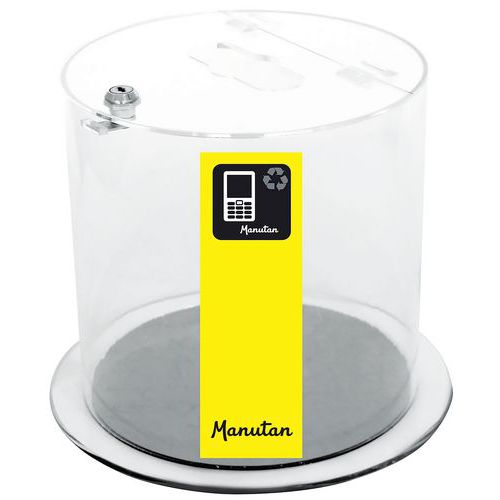 Batterij- en smartphone-inzamelbak - Manutan Expert Batterij- en smartphone-inzamelbak - Manutan Expert