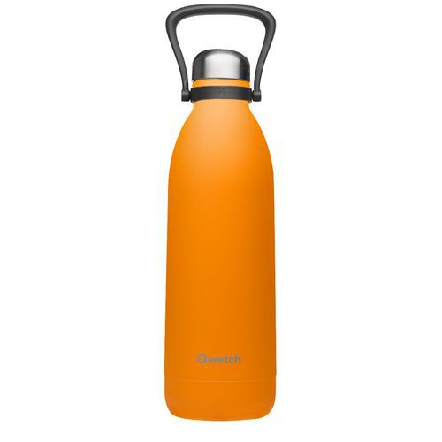 Bouteille isotherme 1,5L orange pop - Qwetch