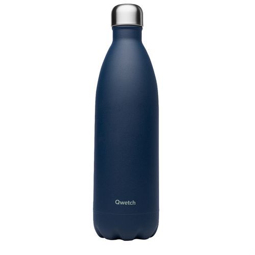 Thermosfles 1 l blauw Garnite - Qwetch Thermosfles 1 l blauw Garnite - Qwetch
