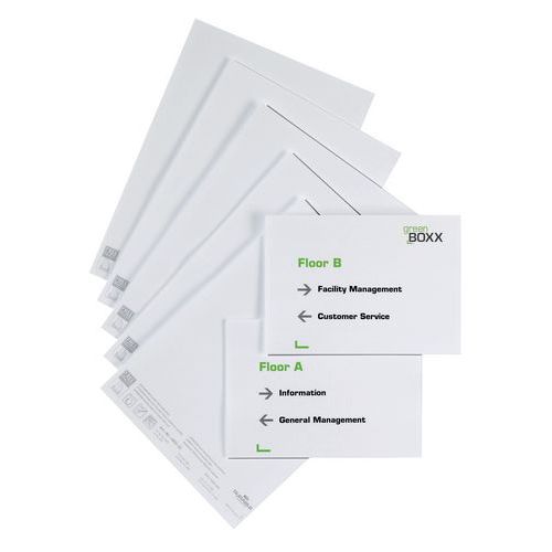 Planche d'insertions bristols pour plaque de porte Infosign - A5 - Durable Planche d'insertions bristols pour plaque de porte Infosign - A5 - Durable