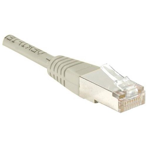 Cordon RJ45 catégorie 5e F/UTP gris - 0,5 m Cordon RJ45 catégorie 5e F/UTP gris - 0,5 m
