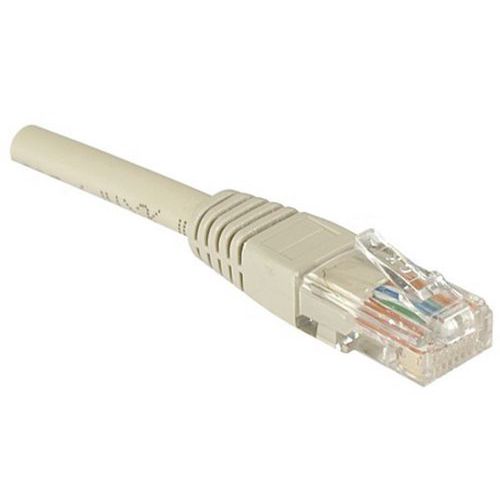 Netwerkkabel RJ45 CAT 5e U/UTP grijs 1 m Netwerkkabel RJ45 CAT 5e U/UTP grijs 1 m
