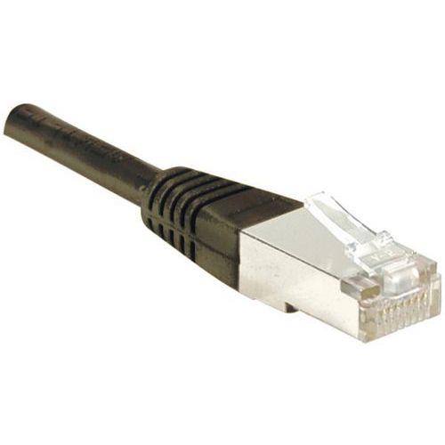 Cordon RJ45 catégorie 6 F/UTP noir - 2 m Cordon RJ45 catégorie 6 F/UTP noir - 2 m