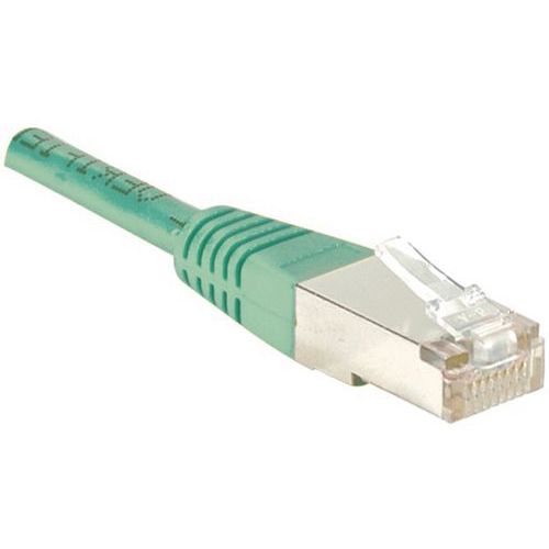 Cordon RJ45 catégorie 6 F/UTP vert - 25 m Cordon RJ45 catégorie 6 F/UTP vert - 25 m