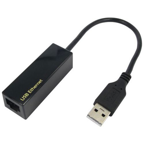 Adaptateur USB 2.0 RJ-45 Ethernet 10/100 Adaptateur USB 2.0 RJ-45 Ethernet 10/100
