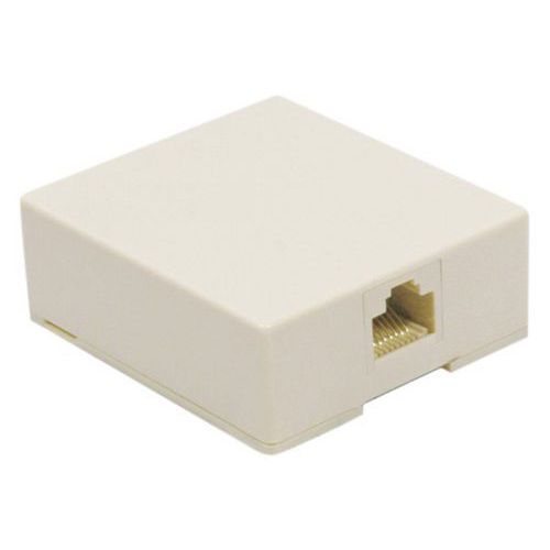 Boîtier mural 1 port RJ45 Low Cost Boîtier mural 1 port RJ45 Low Cost
