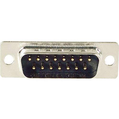 Soldeer connector DB15 M Soldeer connector DB15 M