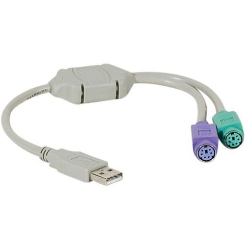 USB naar PS2 toetsenbord / muis aansluiting USB naar PS2 toetsenbord / muis aansluiting