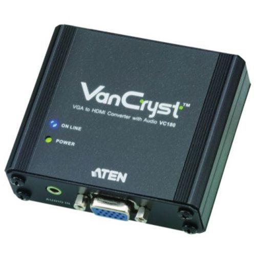 Convertisseur vga et audio vers hdmi ATEN VC180 Convertisseur vga et audio vers hdmi ATEN VC180