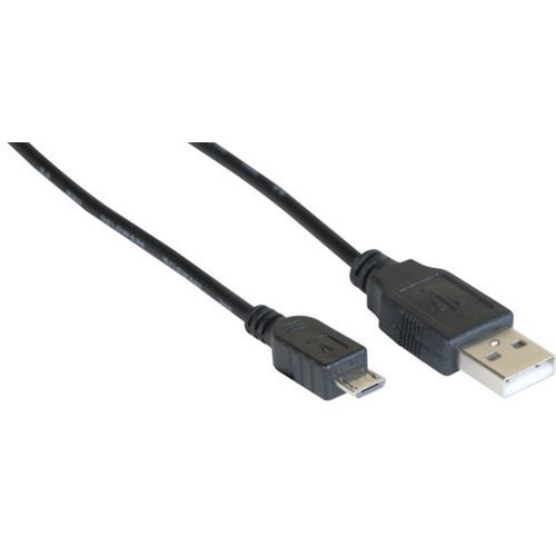 Kabel USB 2.0 eco A / MICRO B zwart - 0,5 mtr. Kabel USB 2.0 eco A / MICRO B zwart - 0,5 mtr.