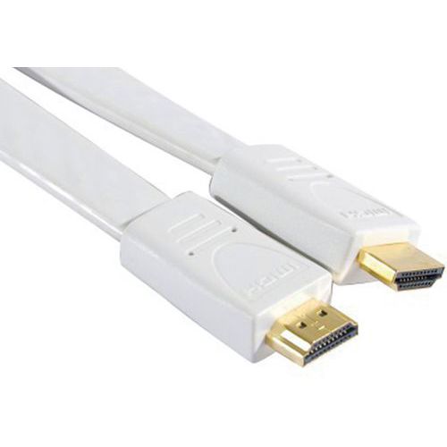 Kabel Highspeed HDMI Plat wit 3 M Kabel Highspeed HDMI Plat wit 3 M