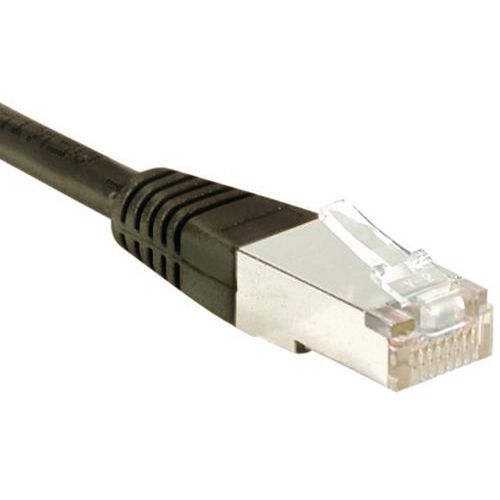 Cordon RJ45 catégorie 5e F/UTP noir - 1,5 m Cordon RJ45 catégorie 5e F/UTP noir - 1,5 m