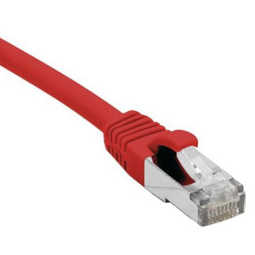 Netwerkkabel RJ45 CAT 5E F/UTP SNG rood 20 m Netwerkkabel RJ45 CAT 5E F/UTP SNG rood 20 m