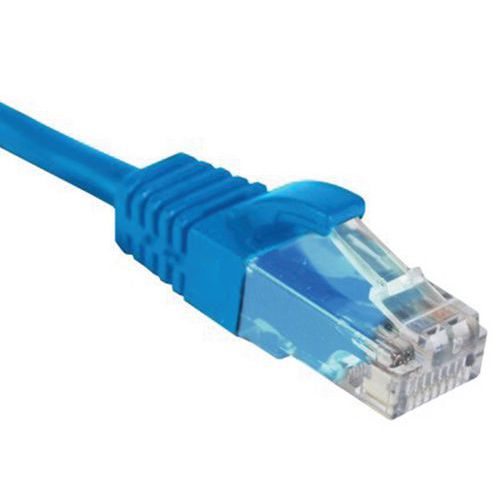 Netwerkkabel RJ45 CAT 5E U/UTP SNG blauw 10 m Netwerkkabel RJ45 CAT 5E U/UTP SNG blauw 10 m
