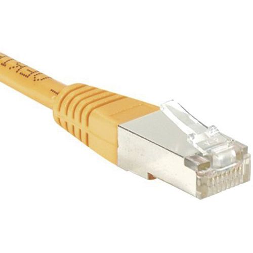 Cordon RJ45 catégorie 6 F/UTP orange - 15 m Cordon RJ45 catégorie 6 F/UTP orange - 15 m
