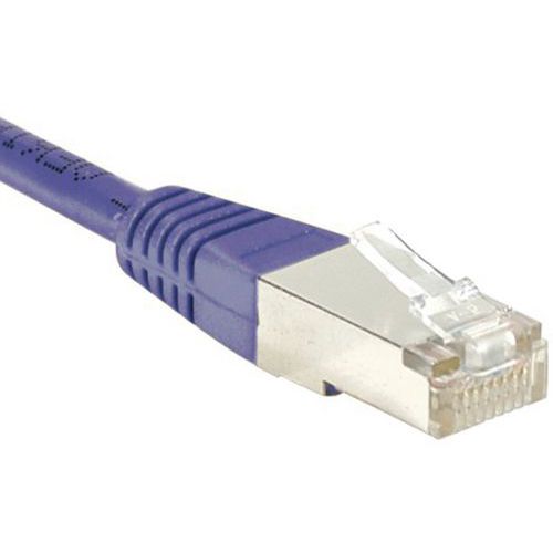 Cordon RJ45 catégorie 6 F/UTP violet - 25 m Cordon RJ45 catégorie 6 F/UTP violet - 25 m