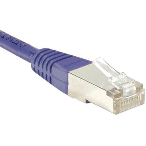 Cordon RJ45 catégorie 6 F/UTP violet - 3 m Cordon RJ45 catégorie 6 F/UTP violet - 3 m