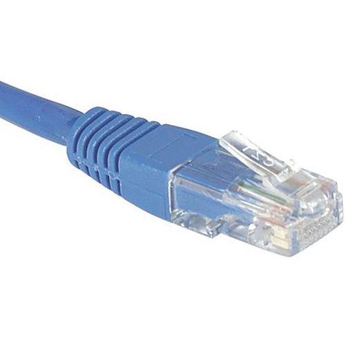 Netwerkkabel RJ45 CAT 6 U/UTP blauw 25 M Netwerkkabel RJ45 CAT 6 U/UTP blauw 25 M