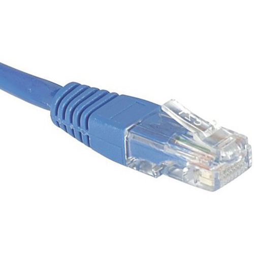 Netwerkkabel RJ45 CAT 6 U/UTP blauw 7 M Netwerkkabel RJ45 CAT 6 U/UTP blauw 7 M