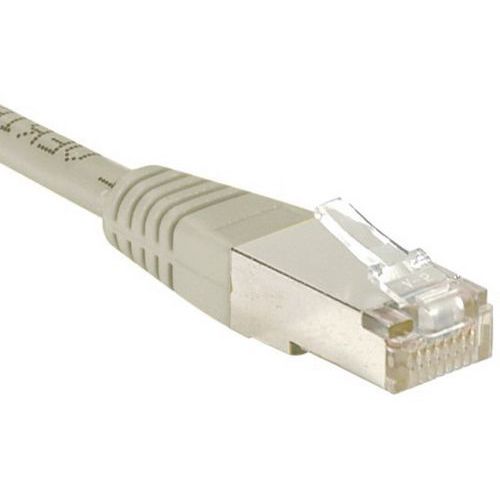 Cordon RJ45 budget catégorie 5e F/UTP gris - 0,5 m Cordon RJ45 budget catégorie 5e F/UTP gris - 0,5 m