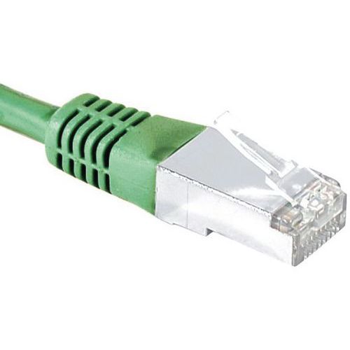 Netwerkkabel budget RJ45 CAT 5e F/UTP groen 0.5 m Netwerkkabel budget RJ45 CAT 5e F/UTP groen 0.5 m