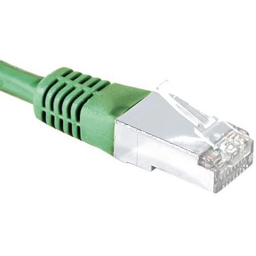 Netwerkkabel budget RJ45 CAT 5e F/UTP groen 10 m Netwerkkabel budget RJ45 CAT 5e F/UTP groen 10 m