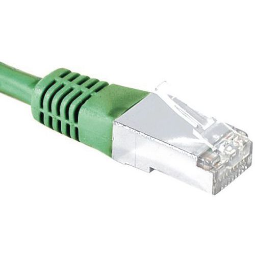 Netwerkkabel budget RJ45 CAT 5e F/UTP groen 5 m Netwerkkabel budget RJ45 CAT 5e F/UTP groen 5 m