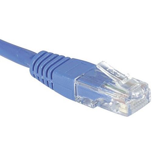 Netwerkkabel budget RJ45 CAT 5e U/UTP blauw 10 m Netwerkkabel budget RJ45 CAT 5e U/UTP blauw 10 m