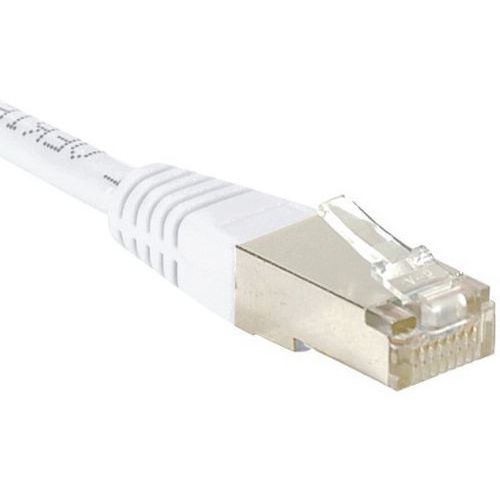 Cordon RJ45 Budget catégorie 6 F/UTP blanc - 2 m Cordon RJ45 Budget catégorie 6 F/UTP blanc - 2 m