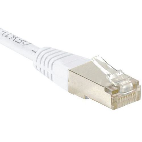 Netwerkkabel budget RJ45 CAT 6 F/UTP wit 5 m Netwerkkabel budget RJ45 CAT 6 F/UTP wit 5 m