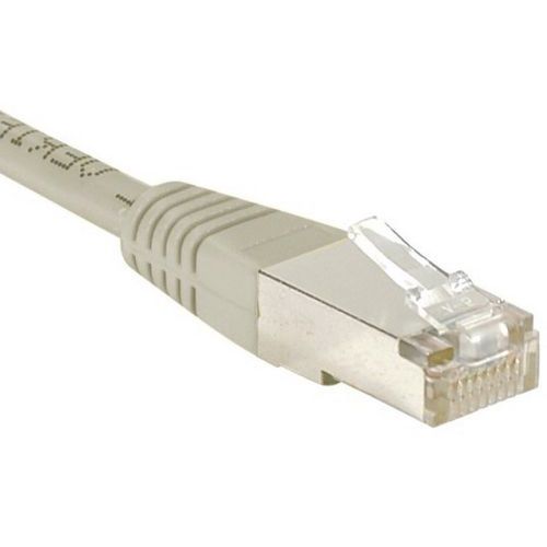 Netwerkkabel budget RJ45 CAT 6 F/UTP grijs 0.5 m Netwerkkabel budget RJ45 CAT 6 F/UTP grijs 0.5 m